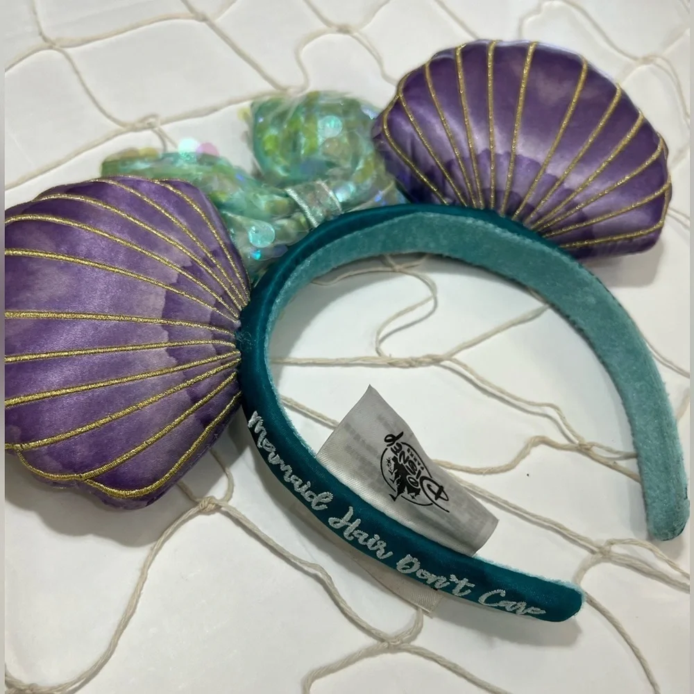 Disney Magical Mermaid Hair Accessory Purple and Green
